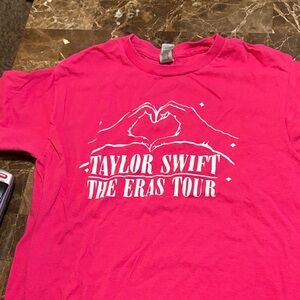 Pink Taylor Swift The Eras Tour Kids Sweatshirt